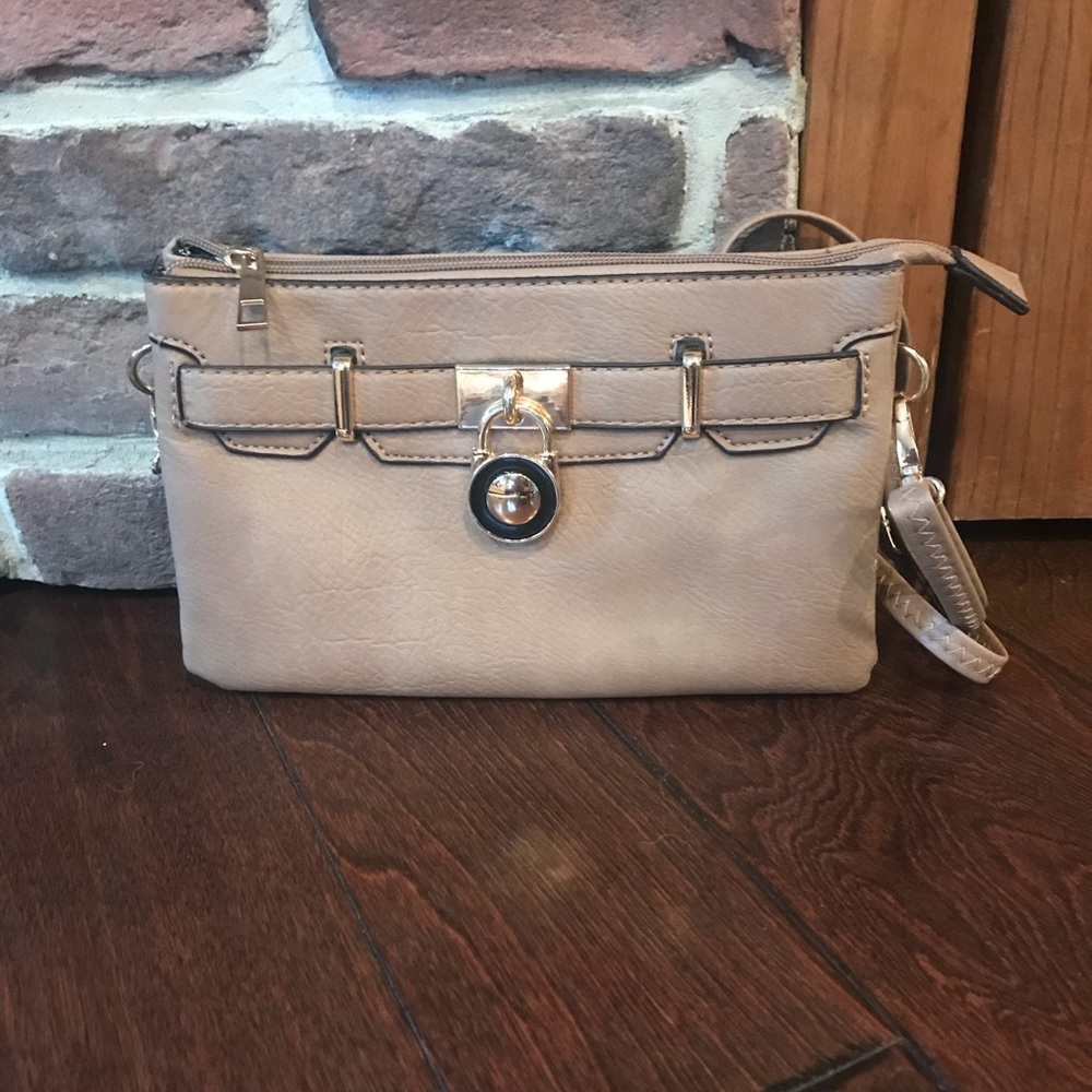 Tan Cross Body Purse